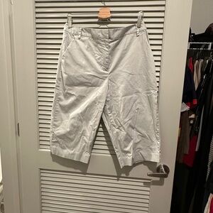 Talbots Light Gray Women's Bermudas